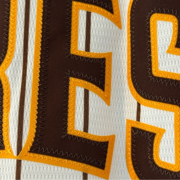 Women's San Diego Padres Nike Button Jersey Large - Picture 16 of 16